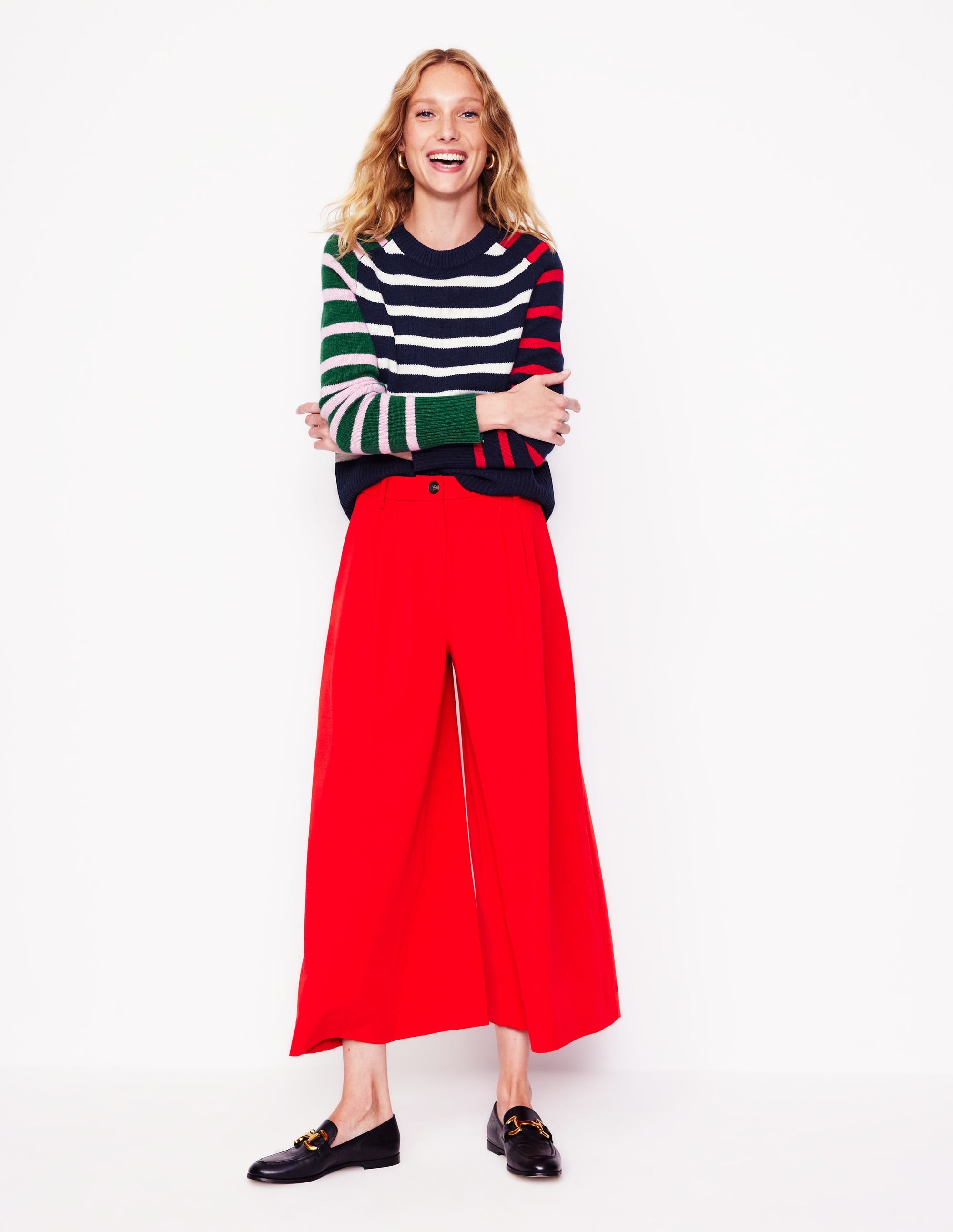 Olivia Merino Jumper-Multi, Hotch Potch - Image 5