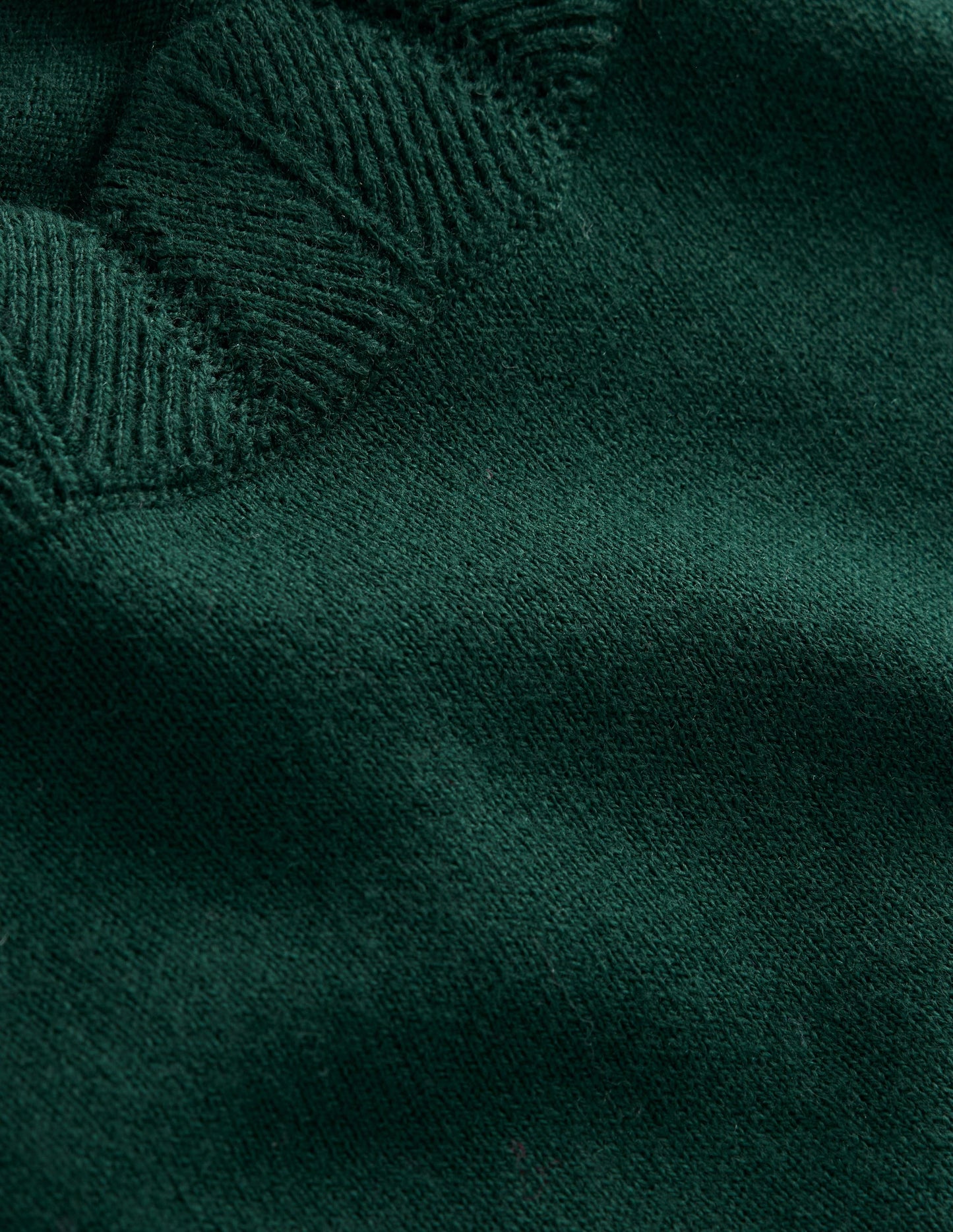 Imi Scallop Trim Jumper-Glade Green