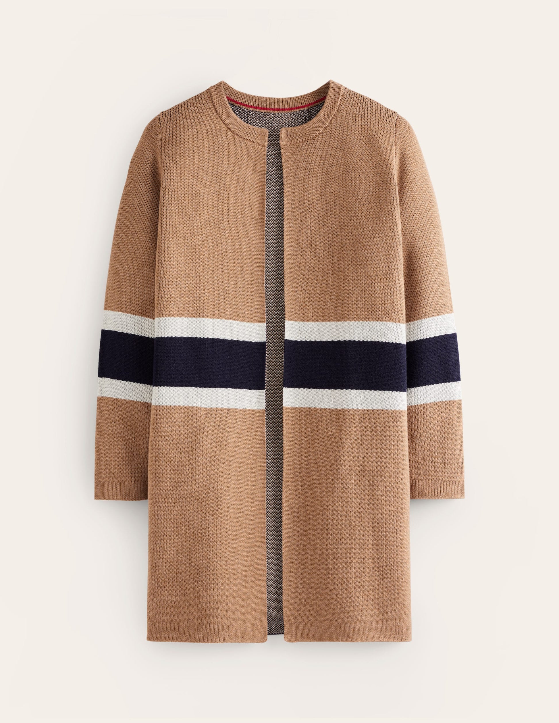 Edge to Edge Coatigan-Camel Melange, Union Jack-7