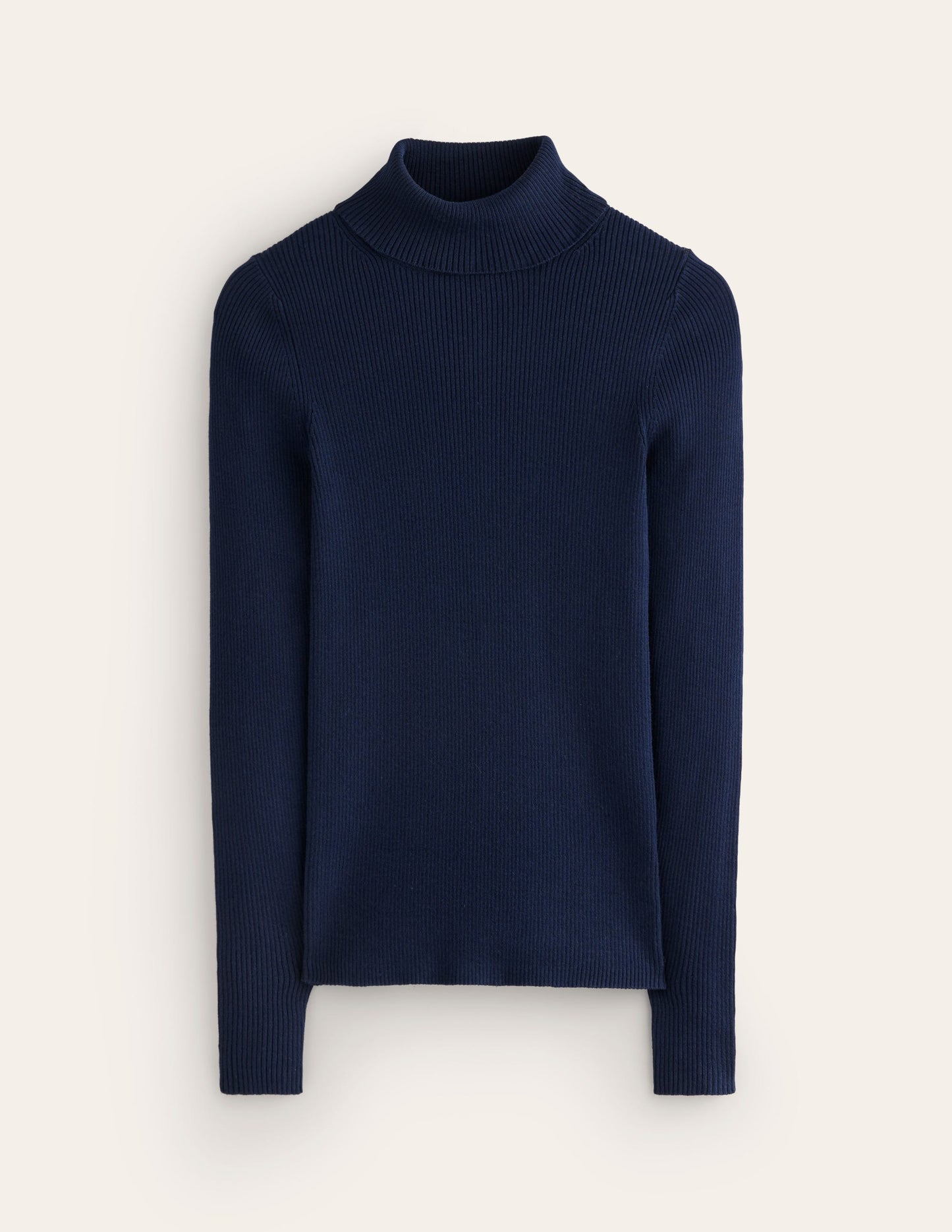 Catriona Roll Neck Jumper-Navy