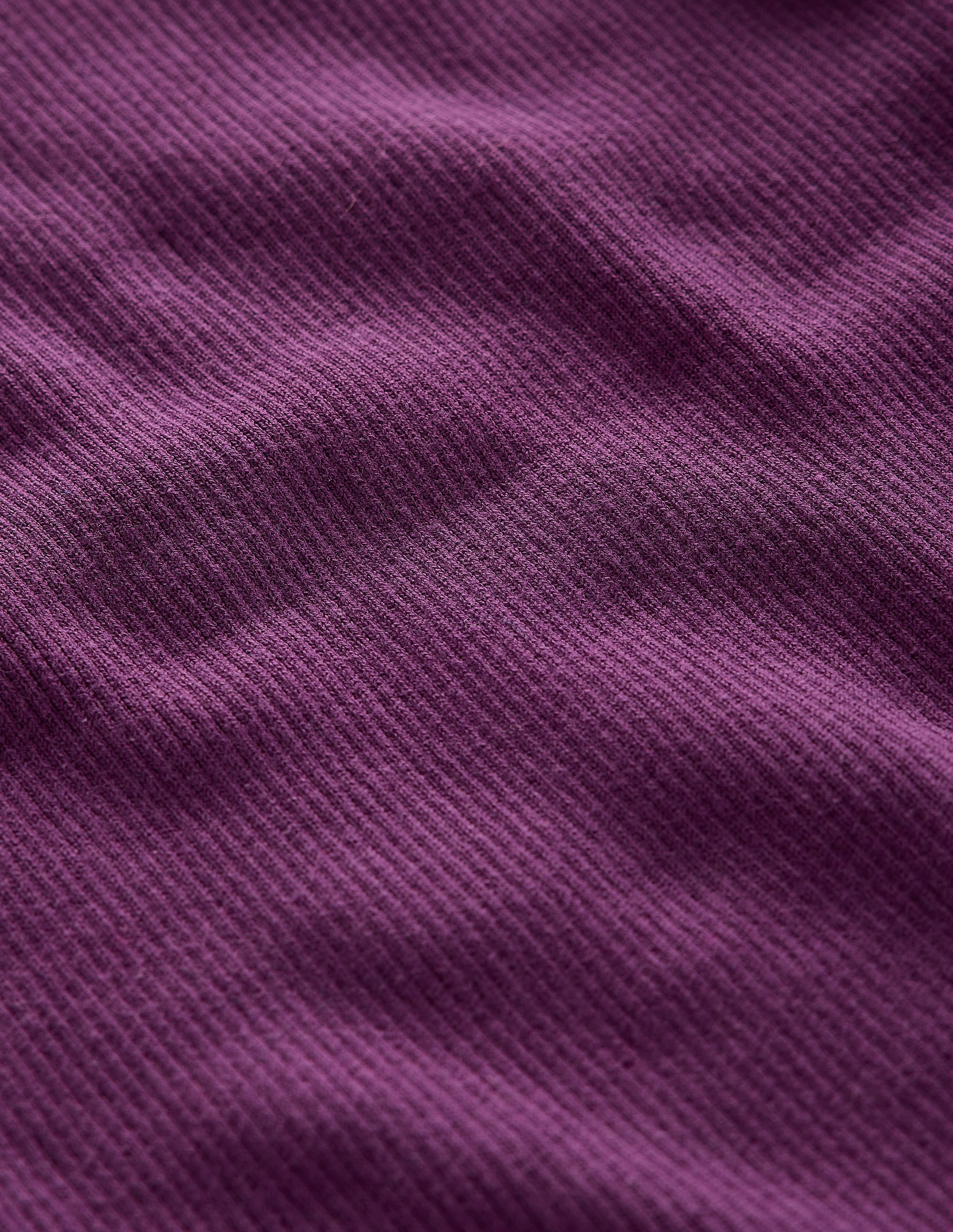 Catriona Roll Neck Jumper-Damson Purple - Image 6