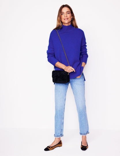 Jessica Oversized Jumper-Rich Blue