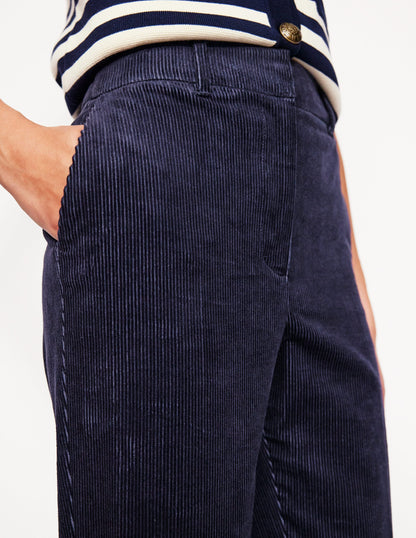 Kew Cord Trousers -Navy