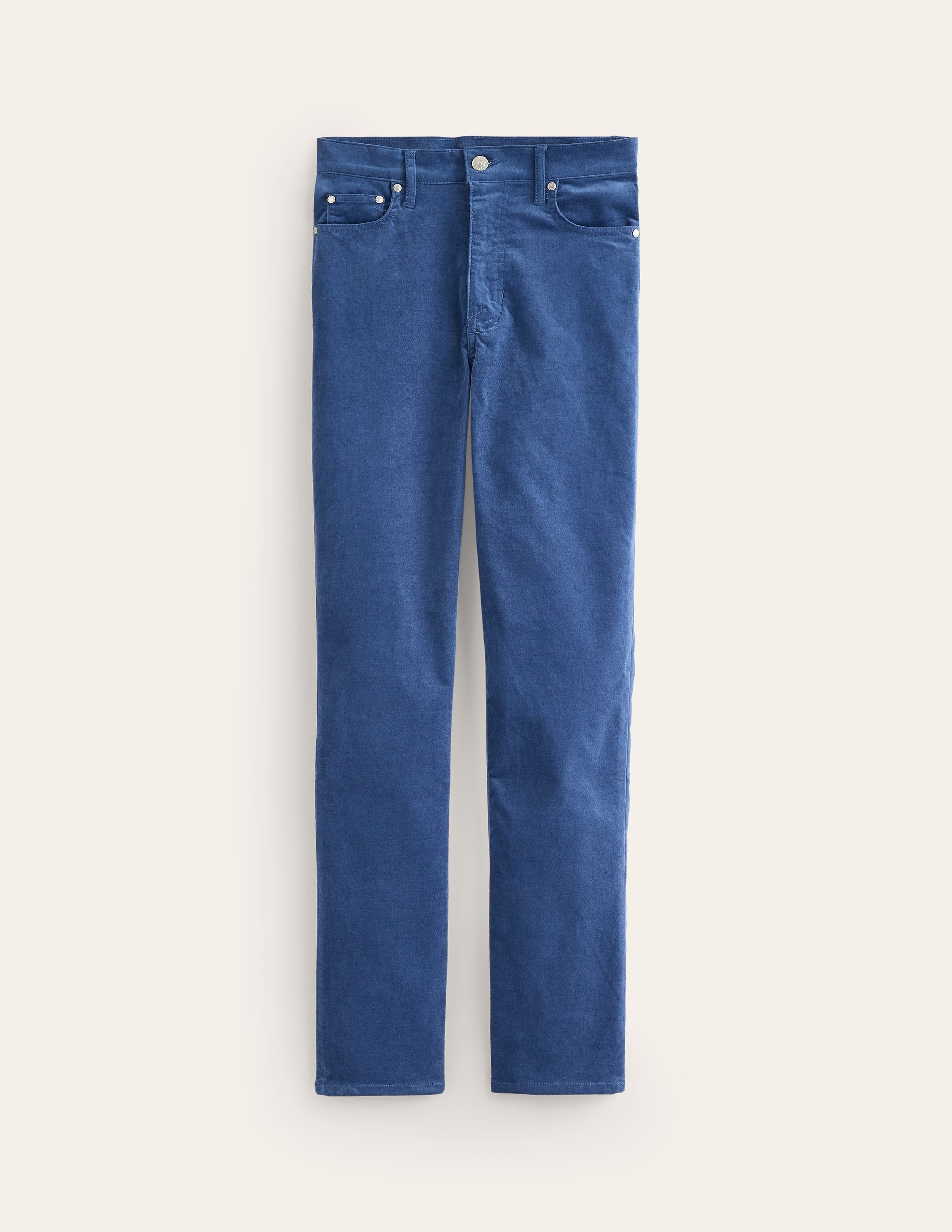 Velveteen 5 Pocket Jeans-Denim Blue - Image 5