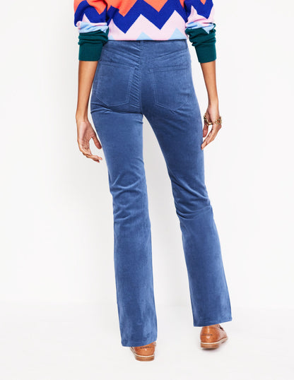 Velveteen 5 Pocket Jeans-Denim Blue-3