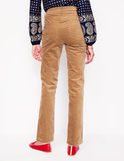 Velveteen 5 Pocket Jeans-Cappuccino-3