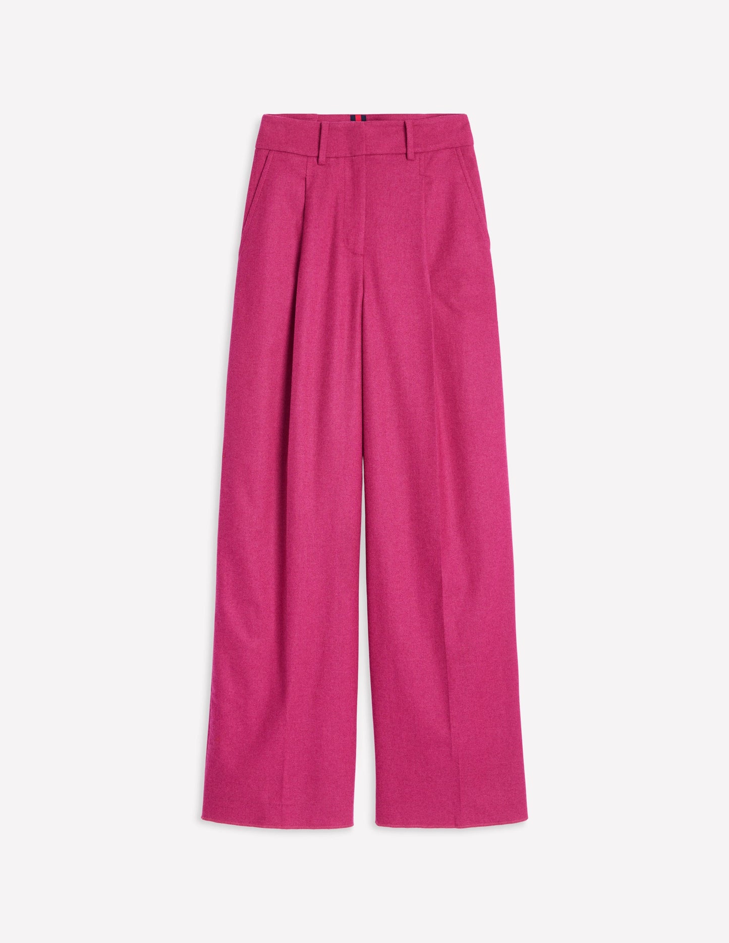 Chiswick Wool Blend Trousers-Cherry Jam