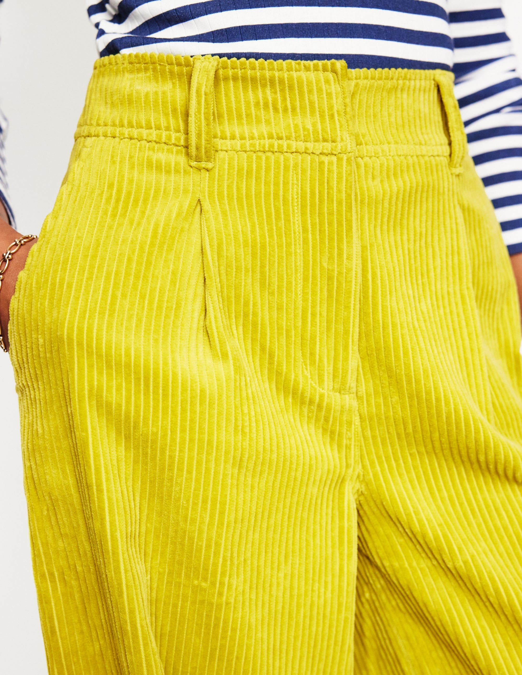 Chiswick Cord Trousers-Kiwi - Image 2