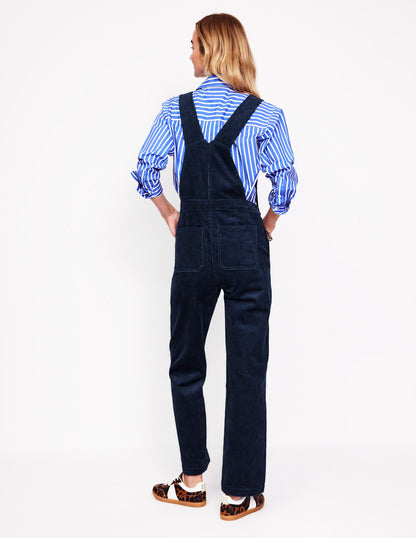 Cord Dungarees-Navy-4