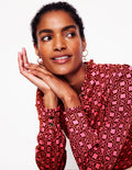 Caroline Jersey Shirt-Party Pink, Clover Terrace
