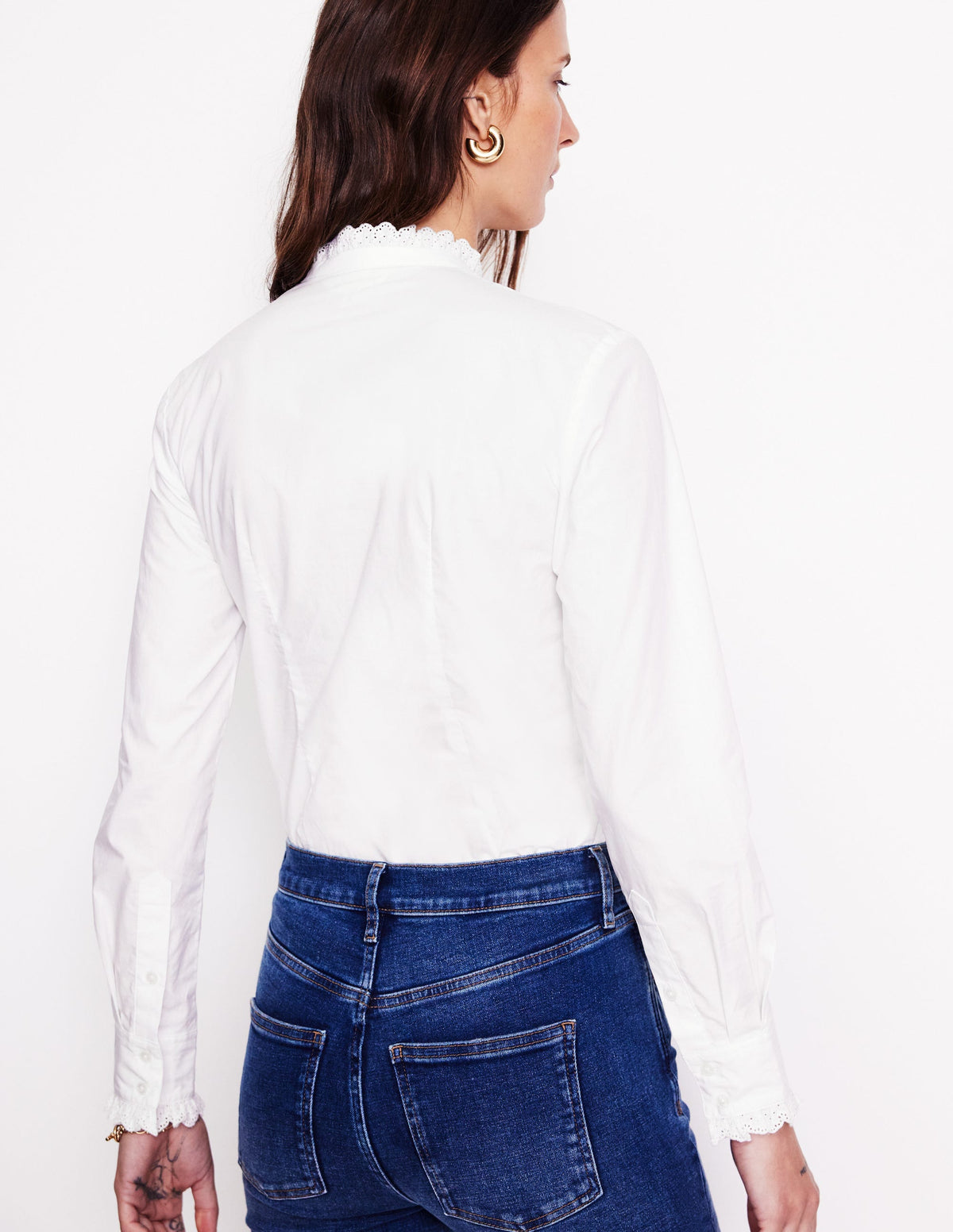 Phoebe Shirt-Ivory Broderie - Image 3
