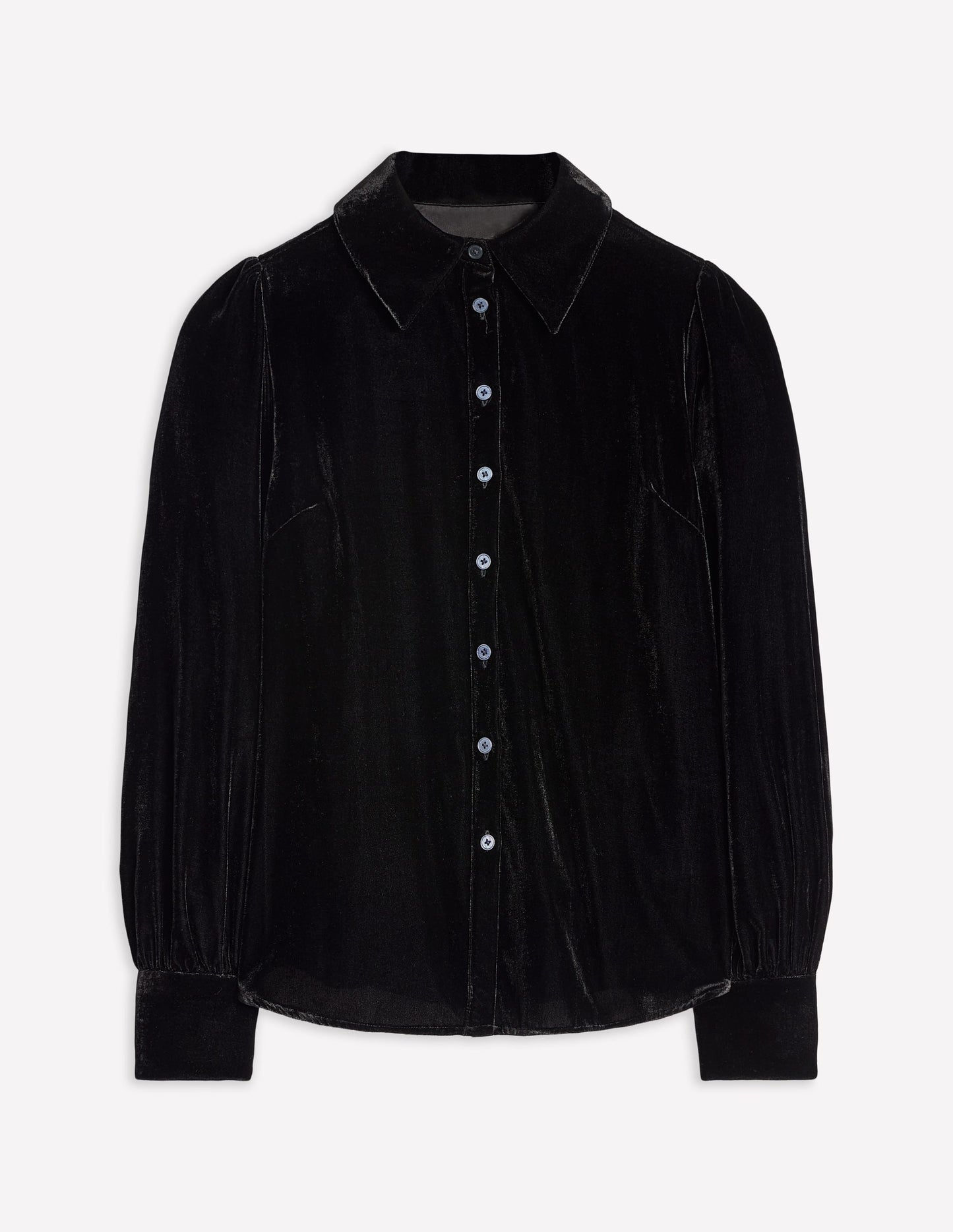 Velvet Shirt-Black