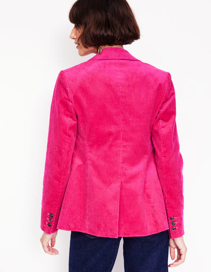 Marylebone Cord Blazer-Cherries Jubilee