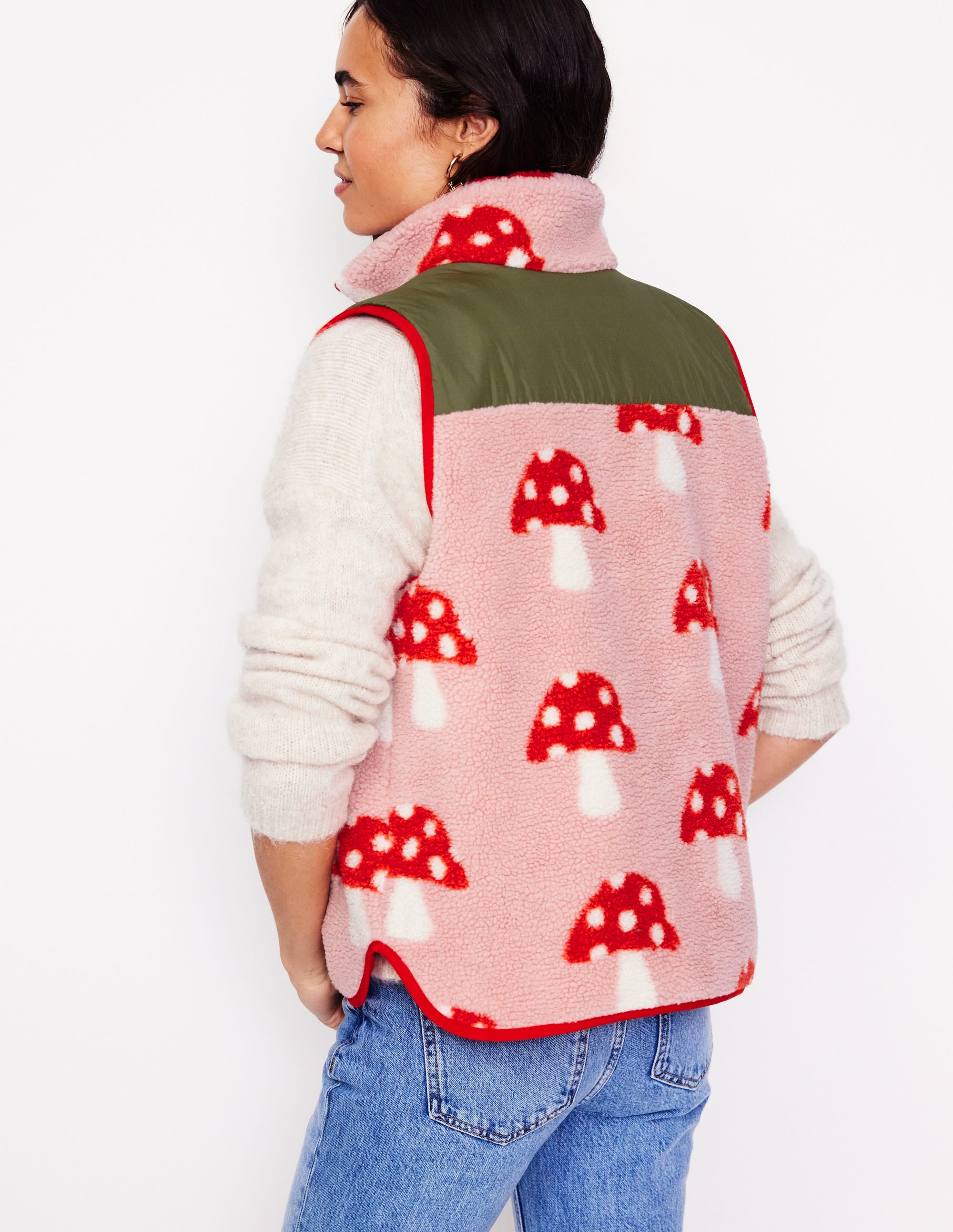 Truro Borg Gilet-Mushroom - Image 3