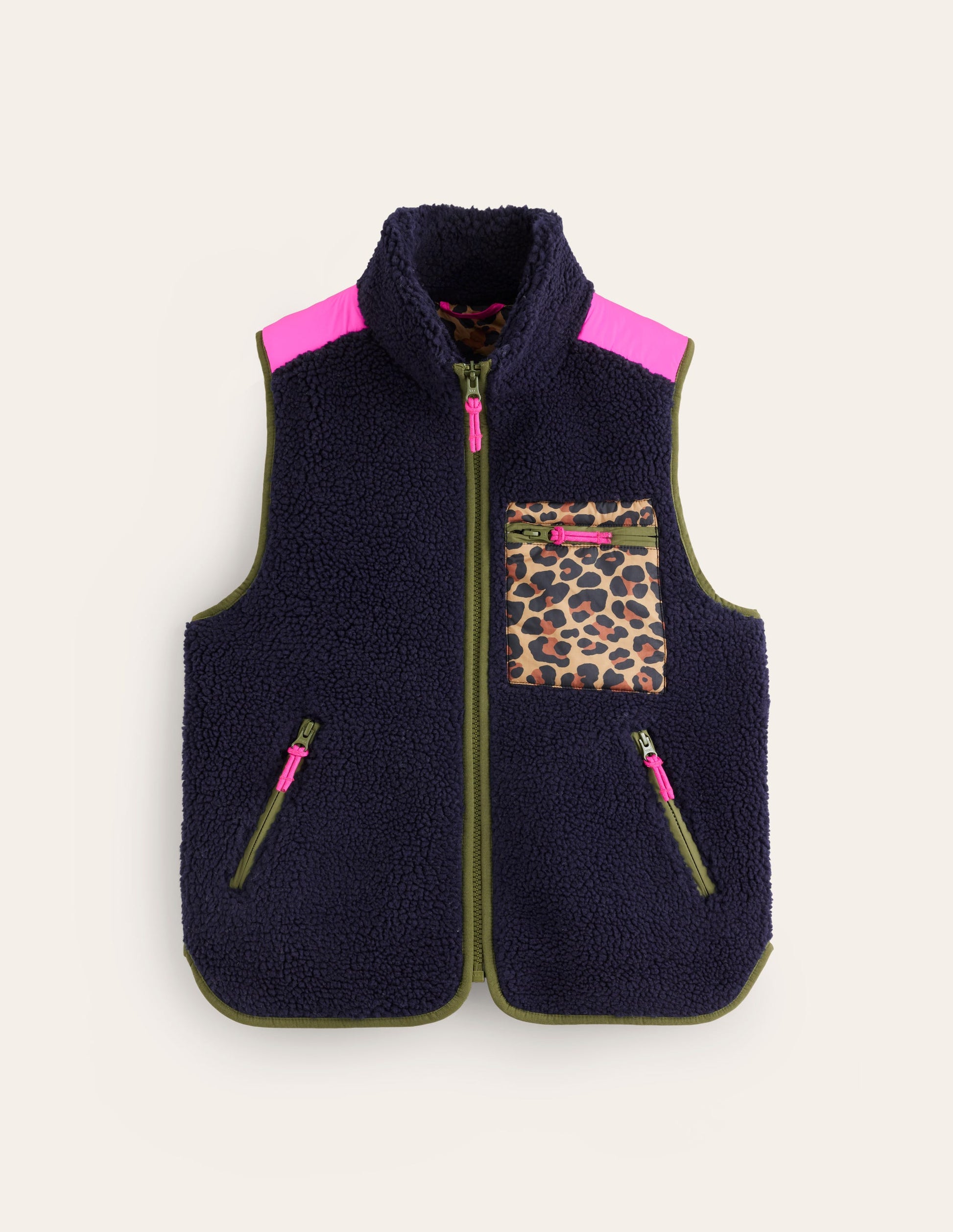 Truro Borg Gilet-Navy-6