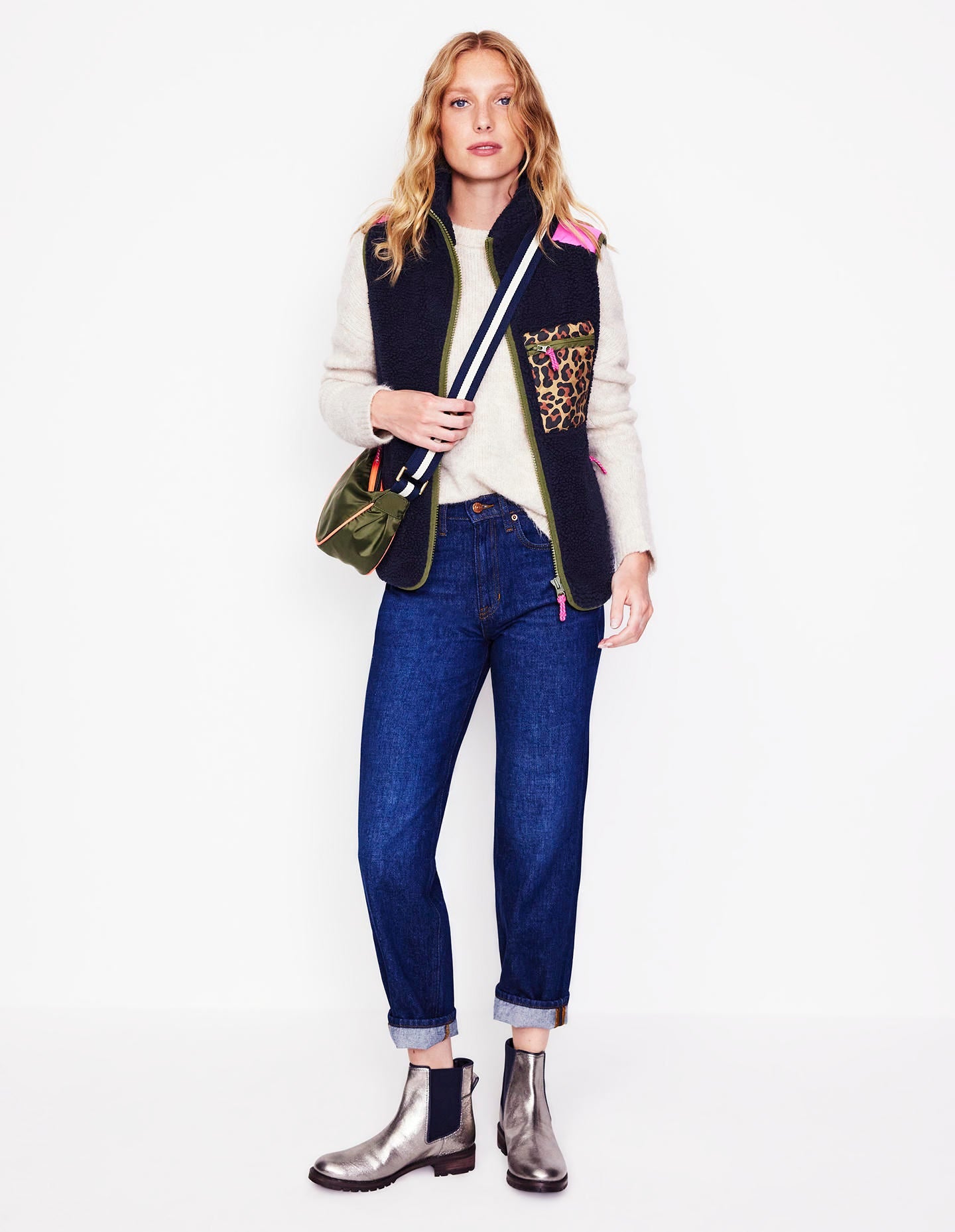 Truro Borg Gilet-Navy-4