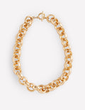 Chunky Chain Necklace-Gold Colour
