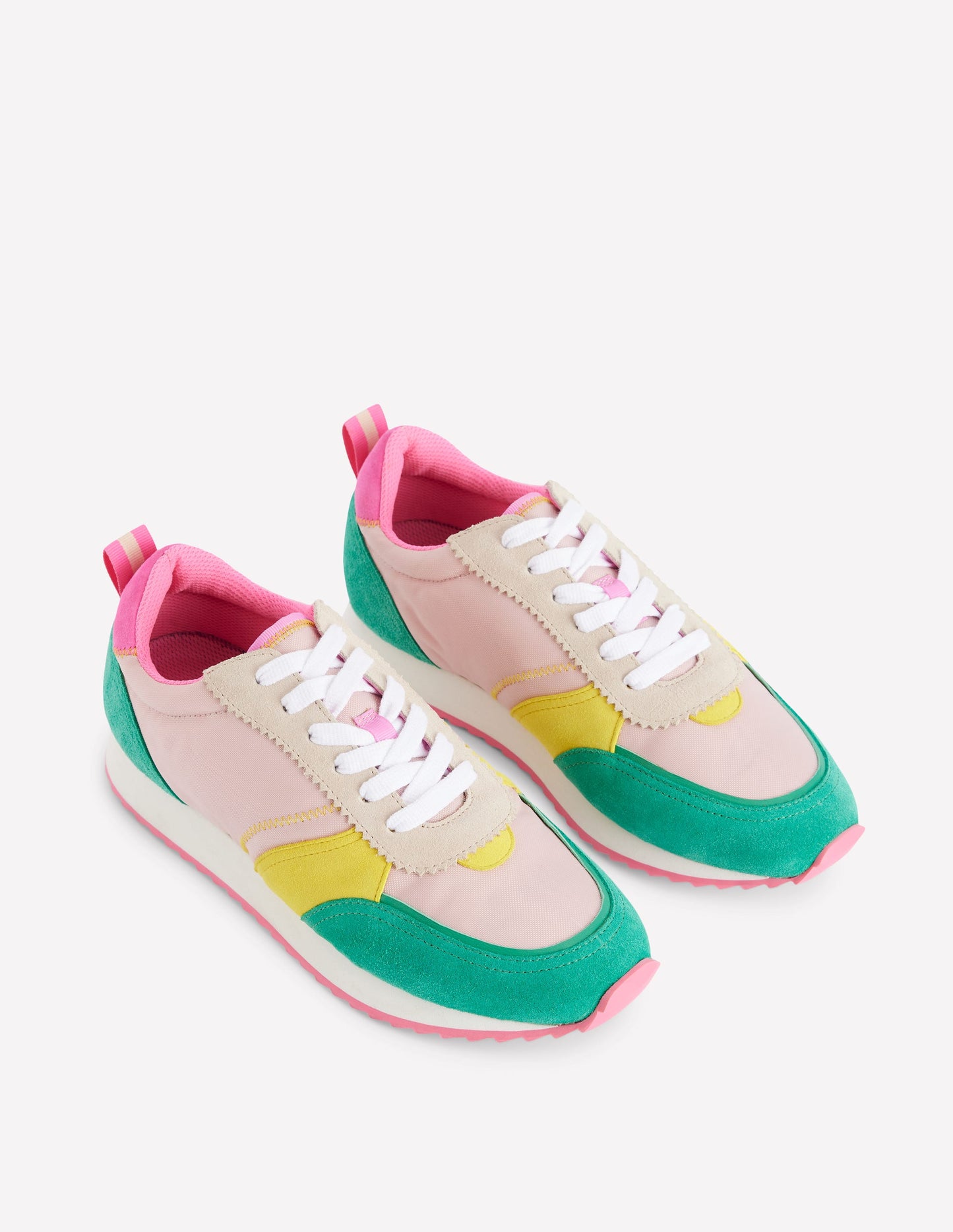 Runner Trainers-Pink Colourblock