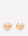Heart Hoops-Gold