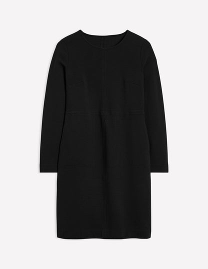 Cornelia Ottoman Dress-Black