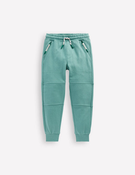 Warrior Knee Joggers-Heather Blue