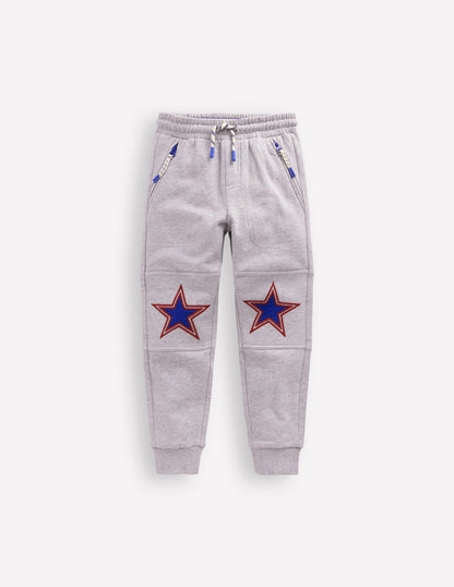 Warrior Knee Joggers-Grey Star Knee-1