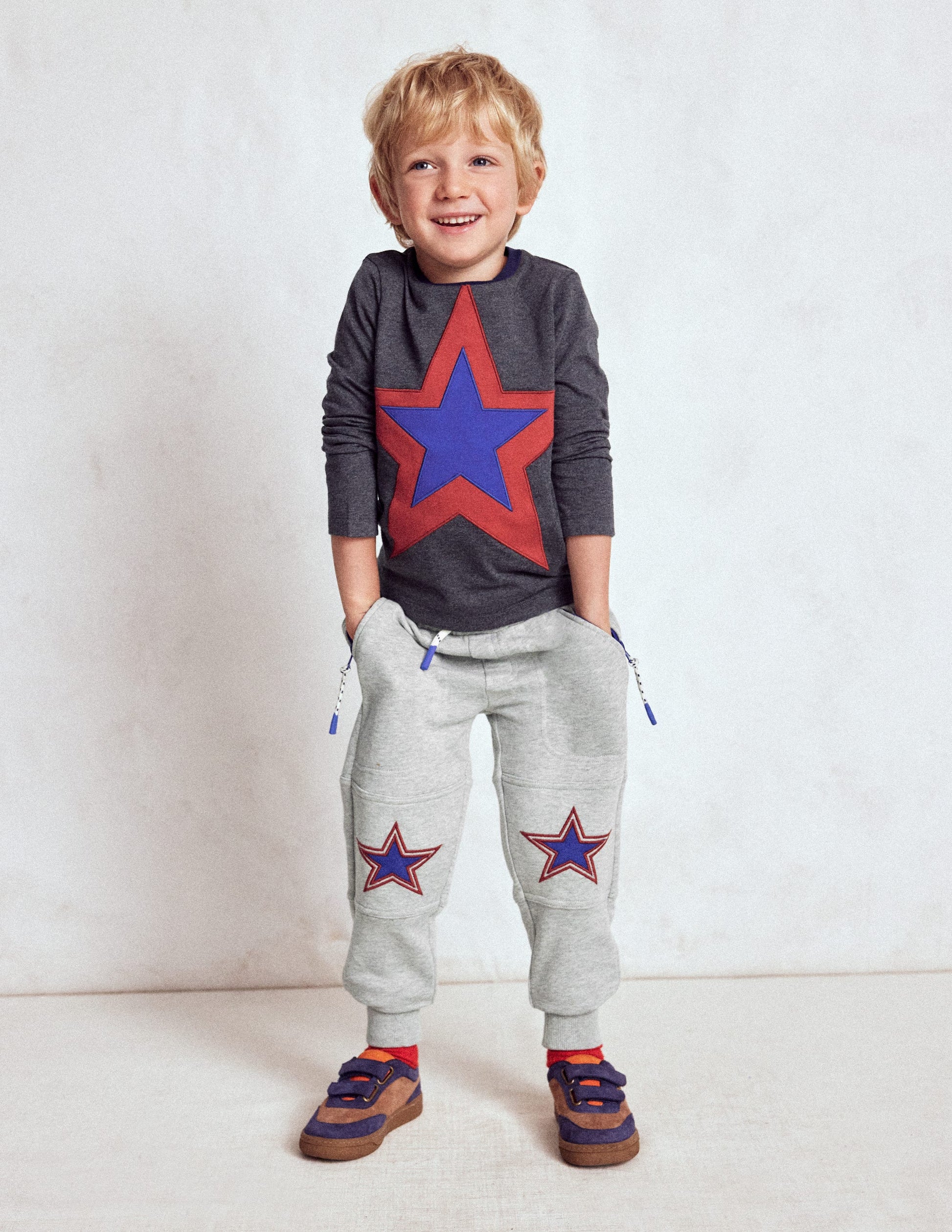 Warrior Knee Joggers-Grey Star Knee-4