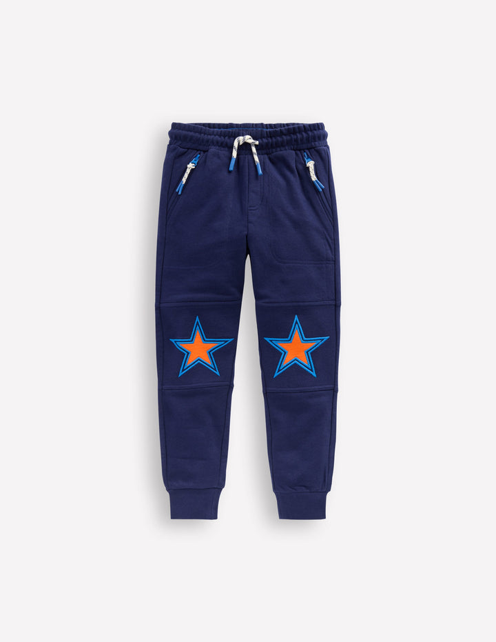 Warrior Knee Joggers-Navy Star Knee