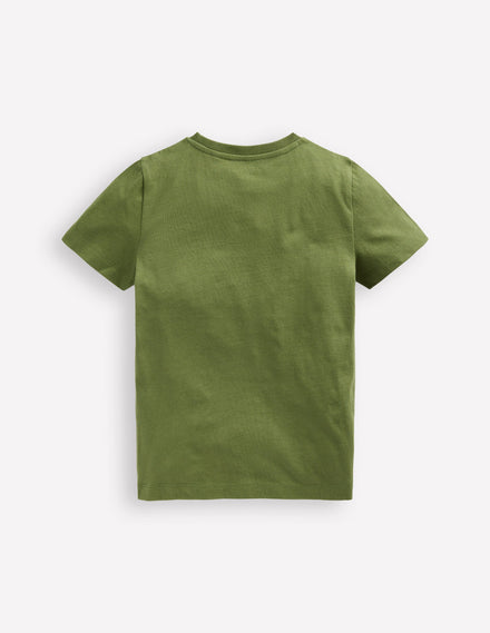 Superstitch T-Shirt-Safari Green Recycling Truck
