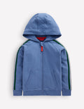 Rainbow Zip-up Hoodie-Blue River