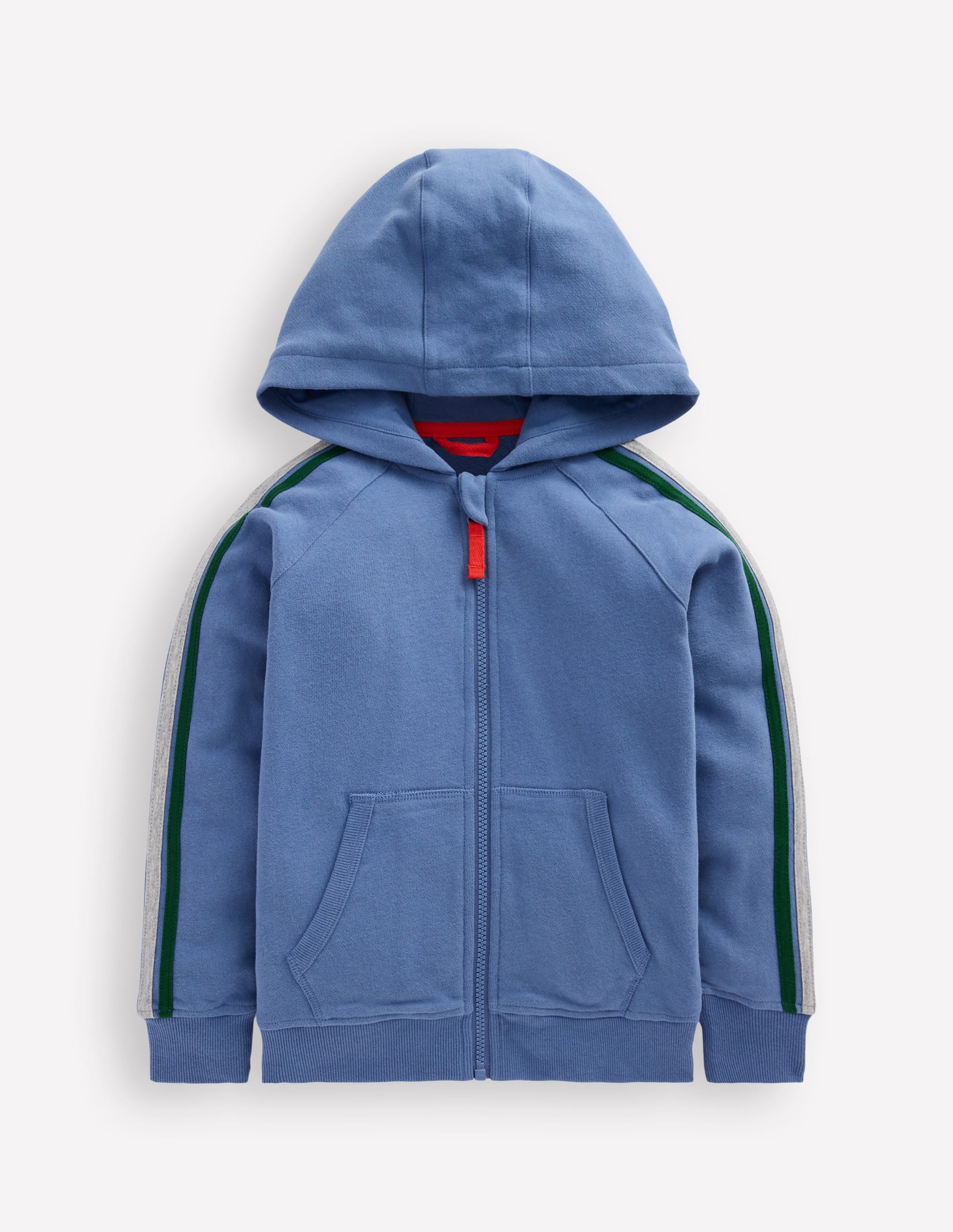 Rainbow Zip-up Hoodie-Blue River - Image 1