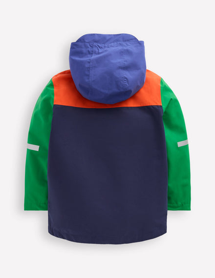 Waterproof Fisherman's Jacket-Colourblock