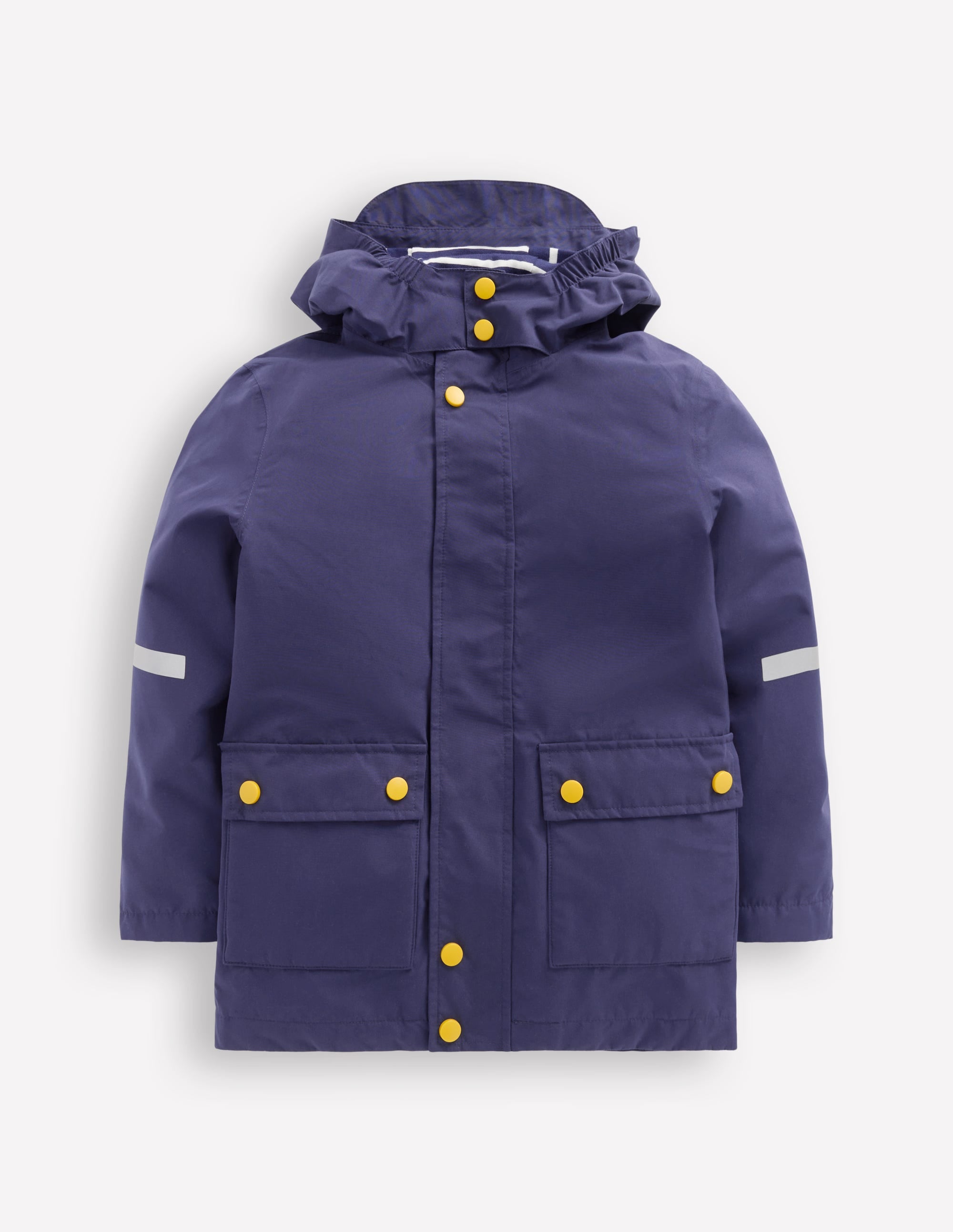 Waterproof Fisherman's Jacket-College Navy - Image 1