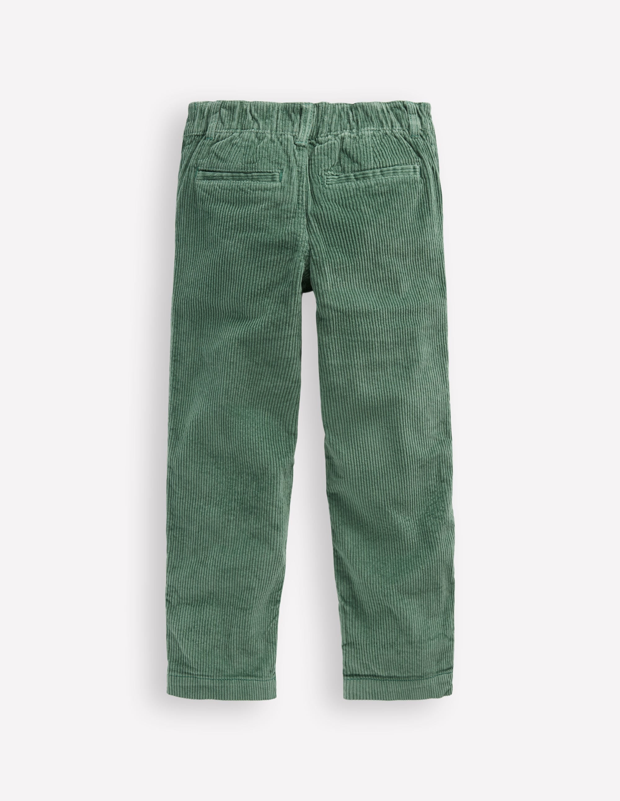 Everyday Straight Leg Trousers-Smoke Pine Cord - Image 2