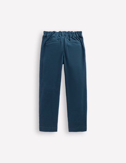Everyday Relaxed Trousers-Blueberry Pie Twill-2