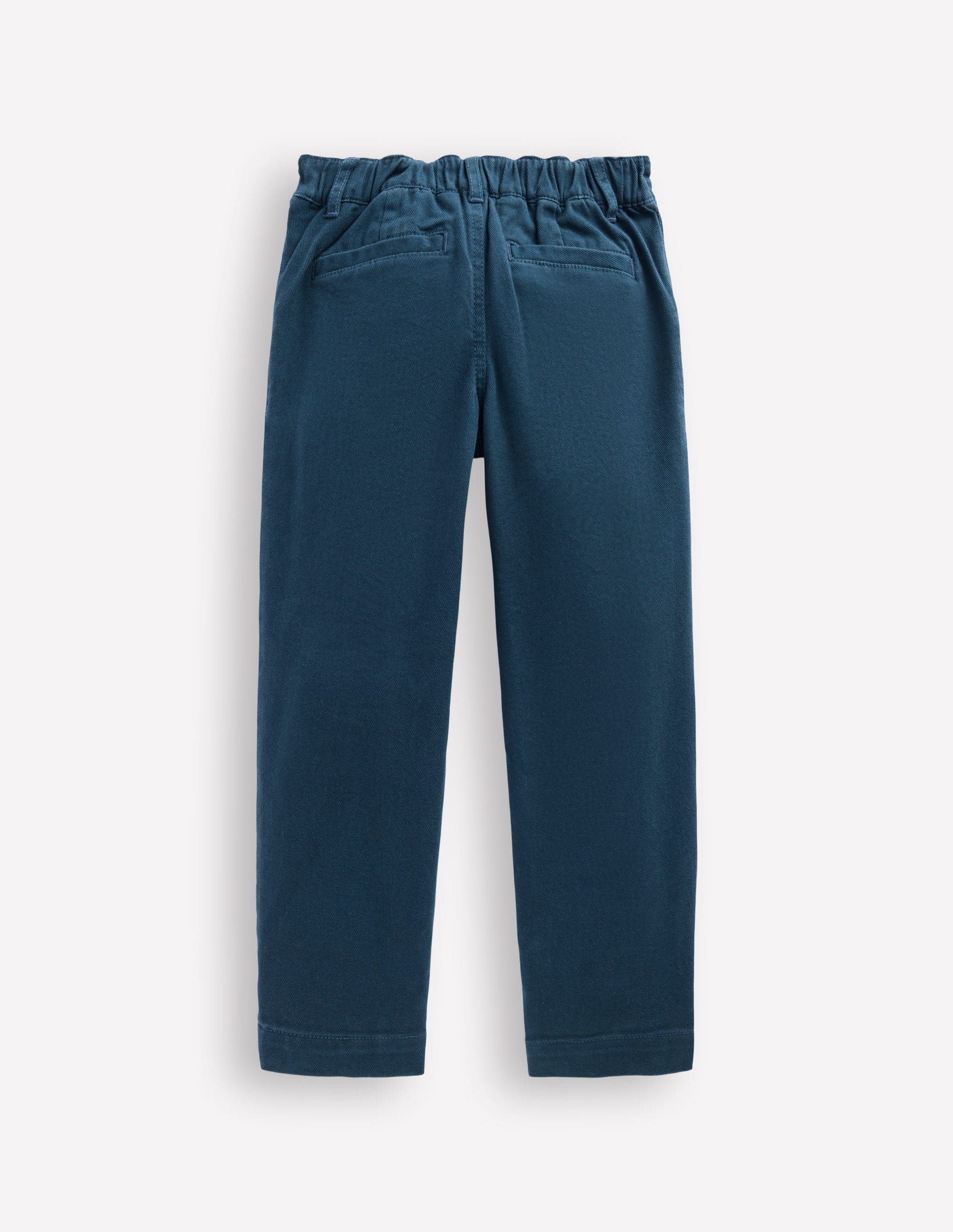 Everyday Straight Leg Trousers-Blueberry Pie Twill-2