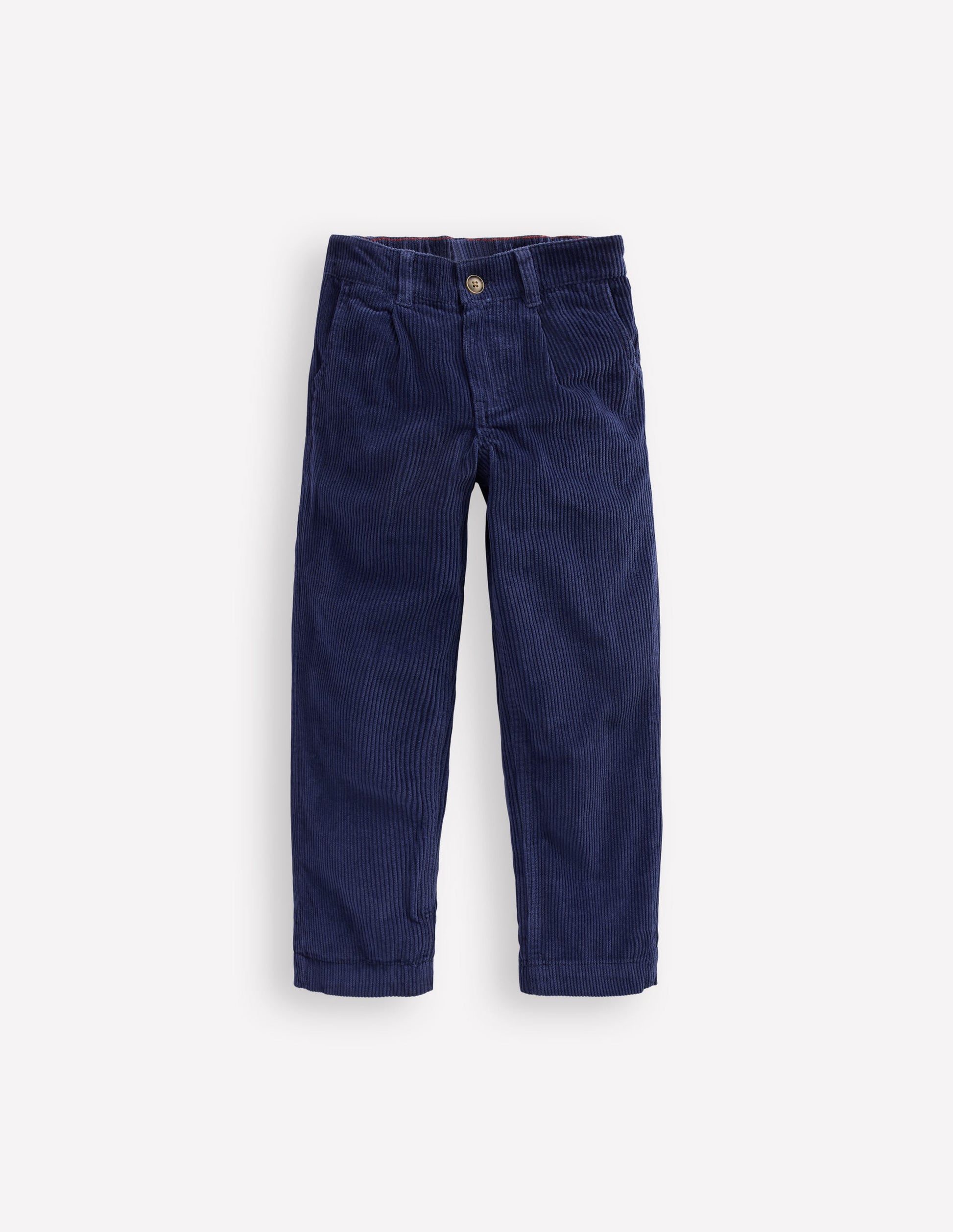 Everyday Relaxed Trousers-College Navy Cord-1