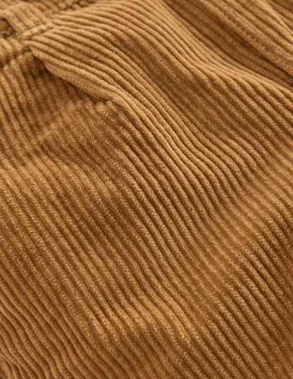Everyday Relaxed Trousers-Camel Cord-4