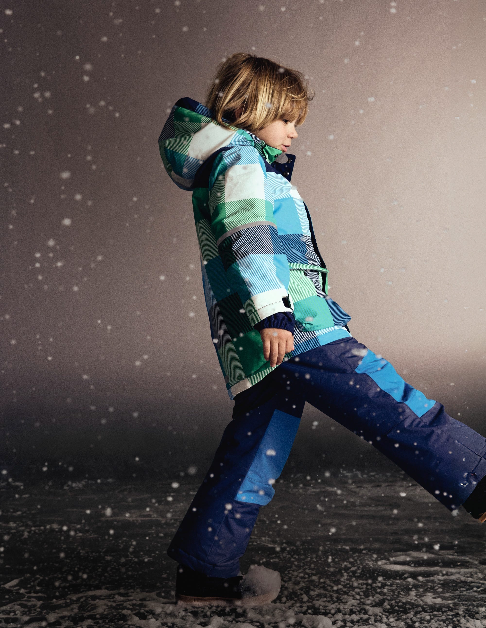All-weather Waterproof Coat-Green Check - Image 6