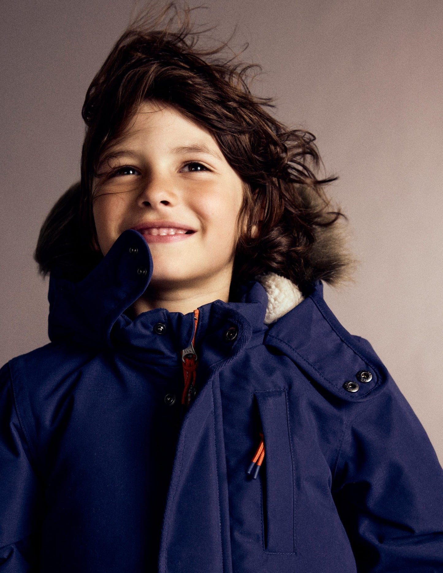 Waterproof Parka-College Navy