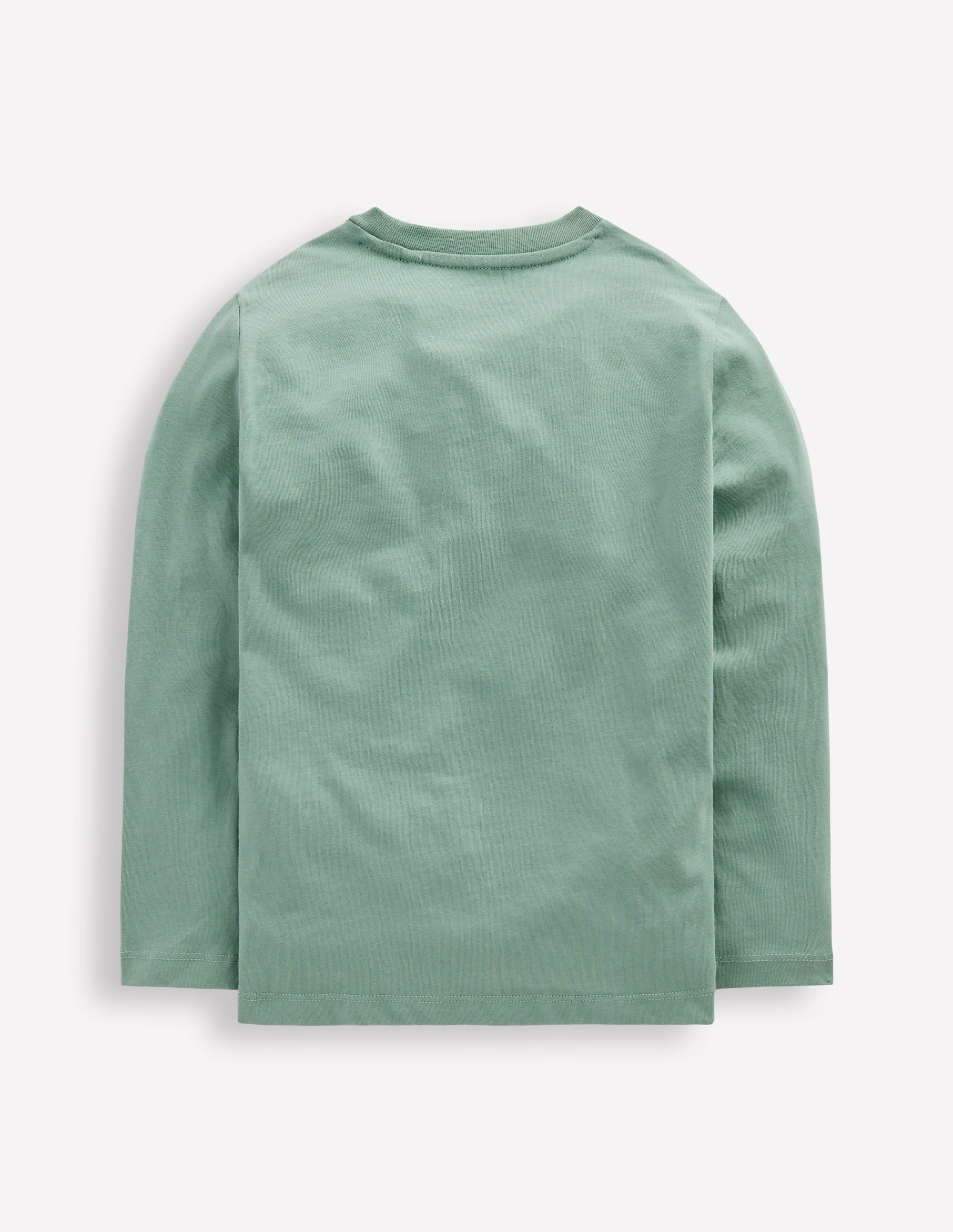 Long Sleeve Glow T-shirt-Eucalyptus Whales - Image 2