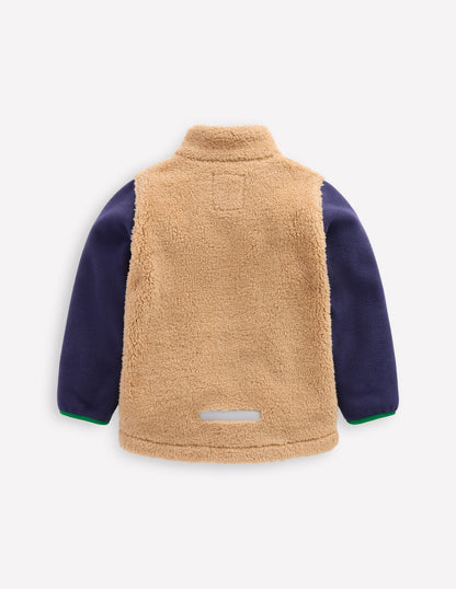 New Cosy Windproof Fleece-Sand-2