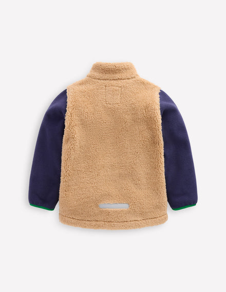 New Cosy Windproof Fleece-Sand