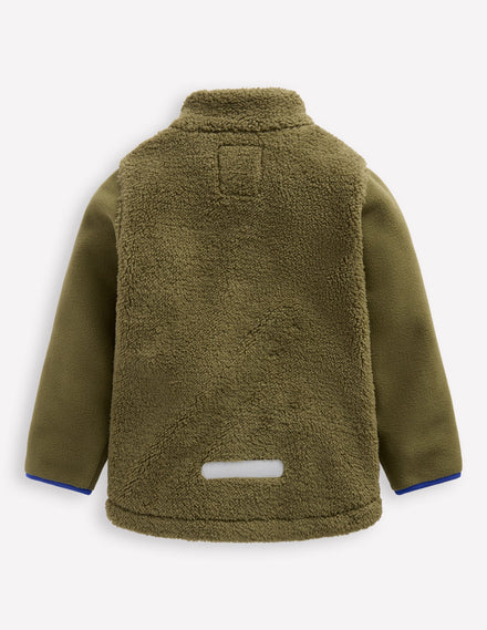 New Cosy Windproof Fleece-Winter Moss