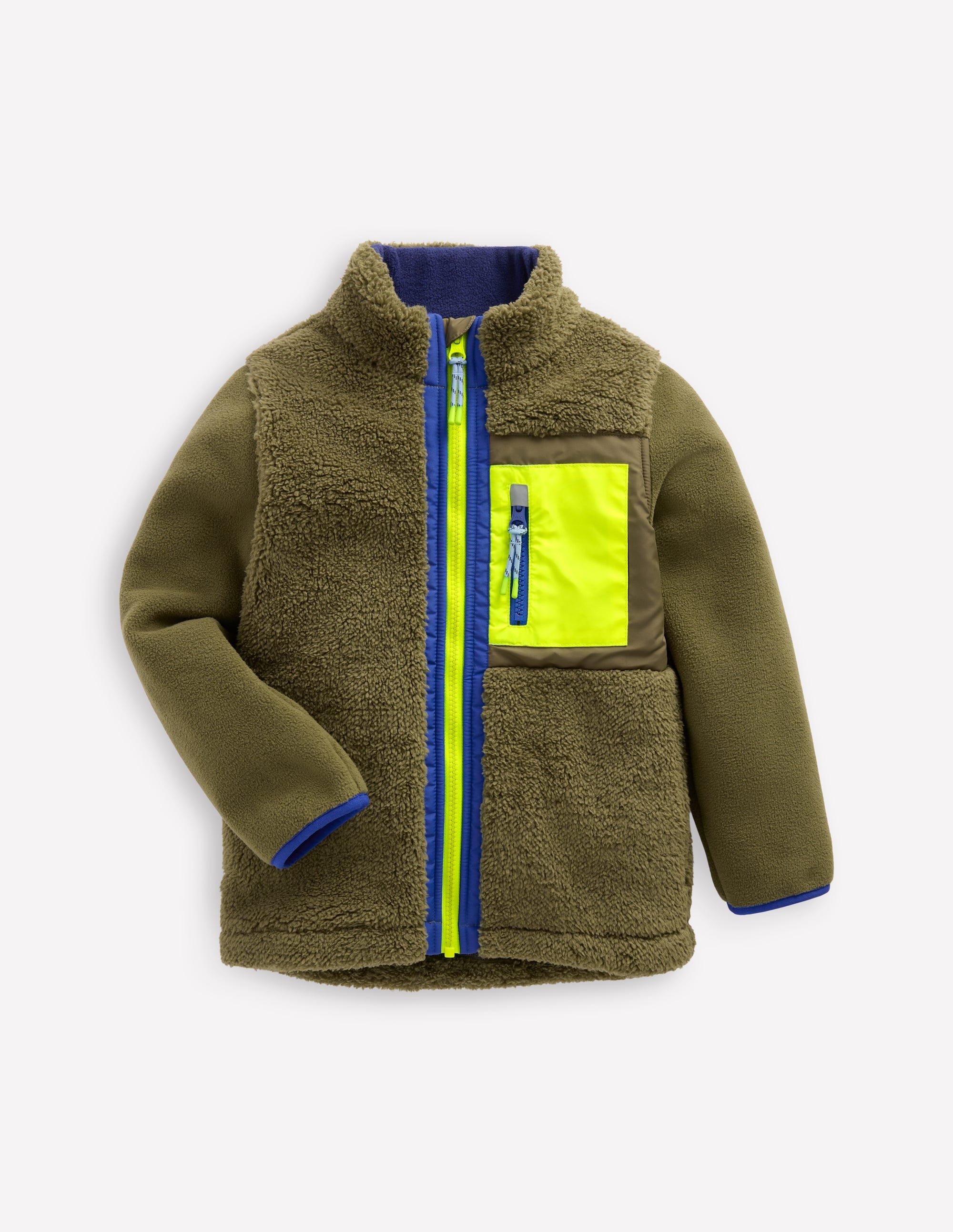 Cosy Windproof Fleece-Winter Moss - Image 1