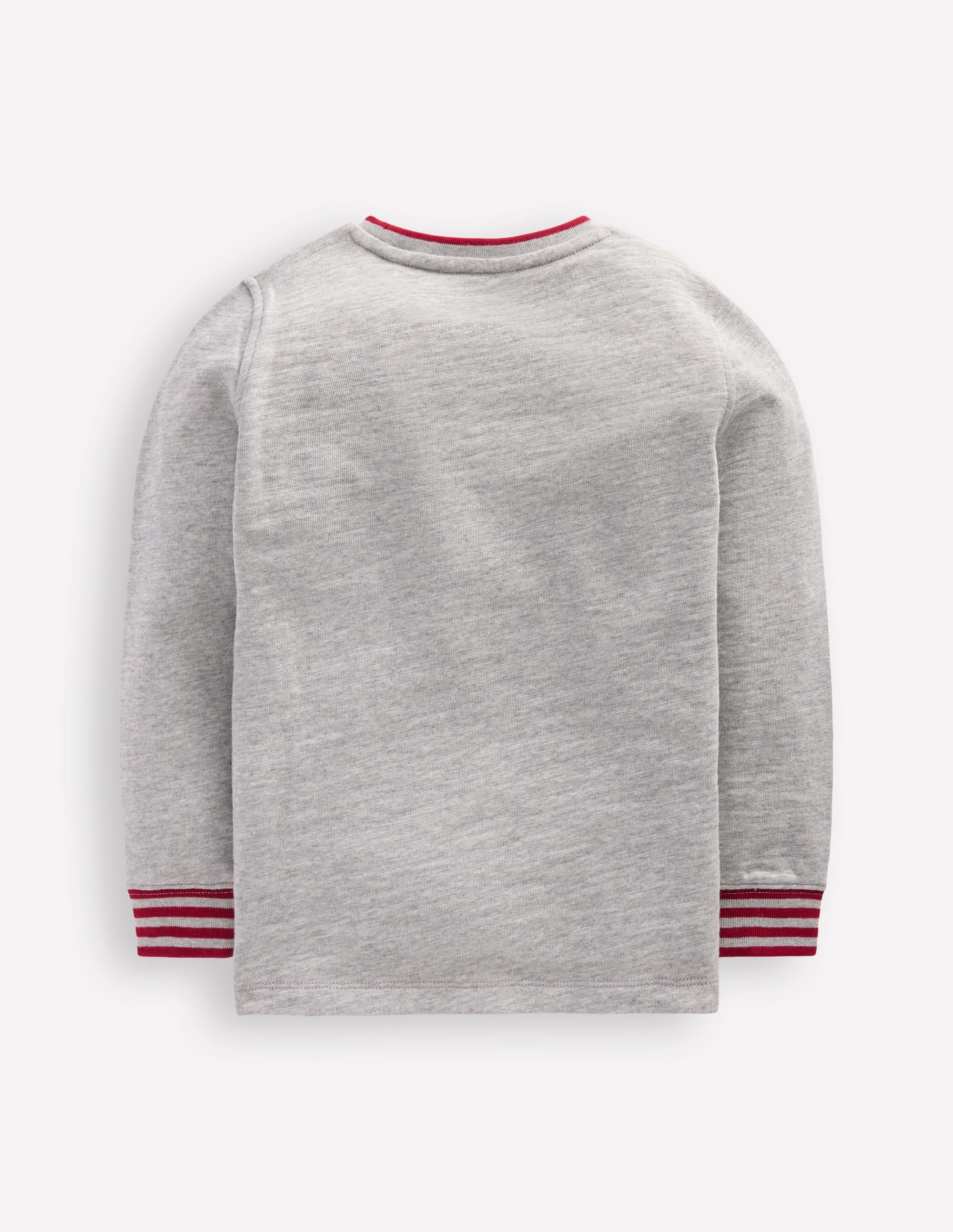 Cosy Mid-weight T-shirt-Grey Marl - Image 2