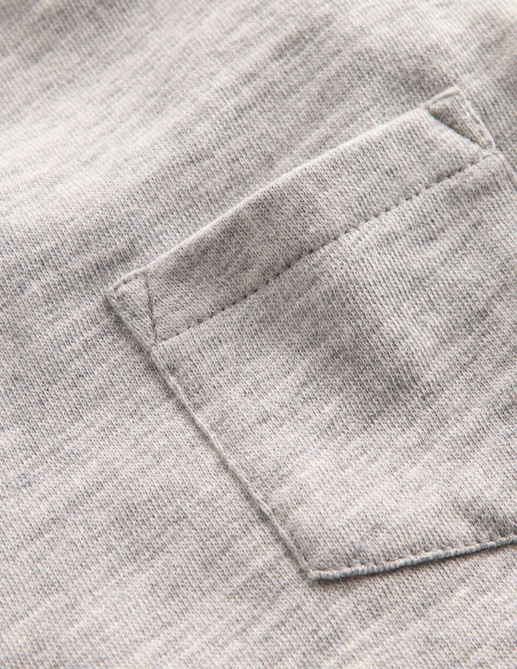 Cosy Mid-weight T-shirt-Grey Marl - Image 3