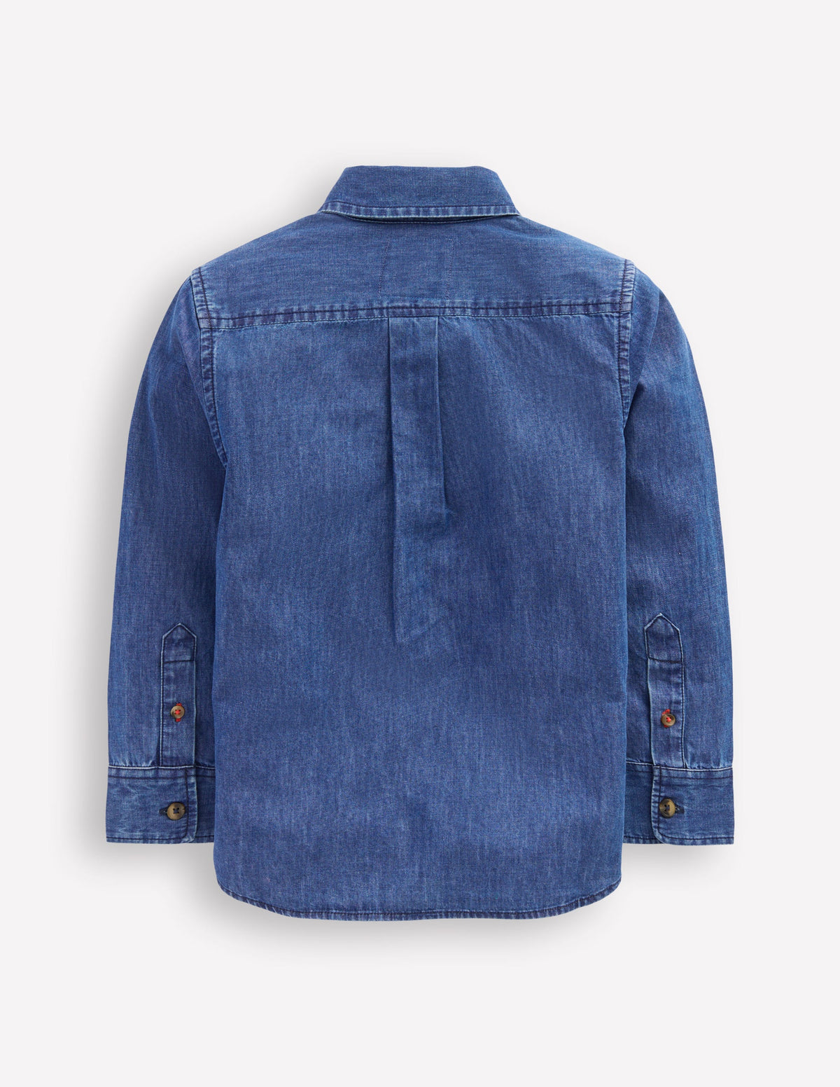 Denim Shirt-Mid Vintage Denim (Mid Wash) - Image 2