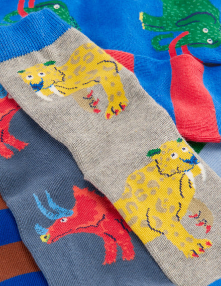 Socks 7 Pack-Multi Animals