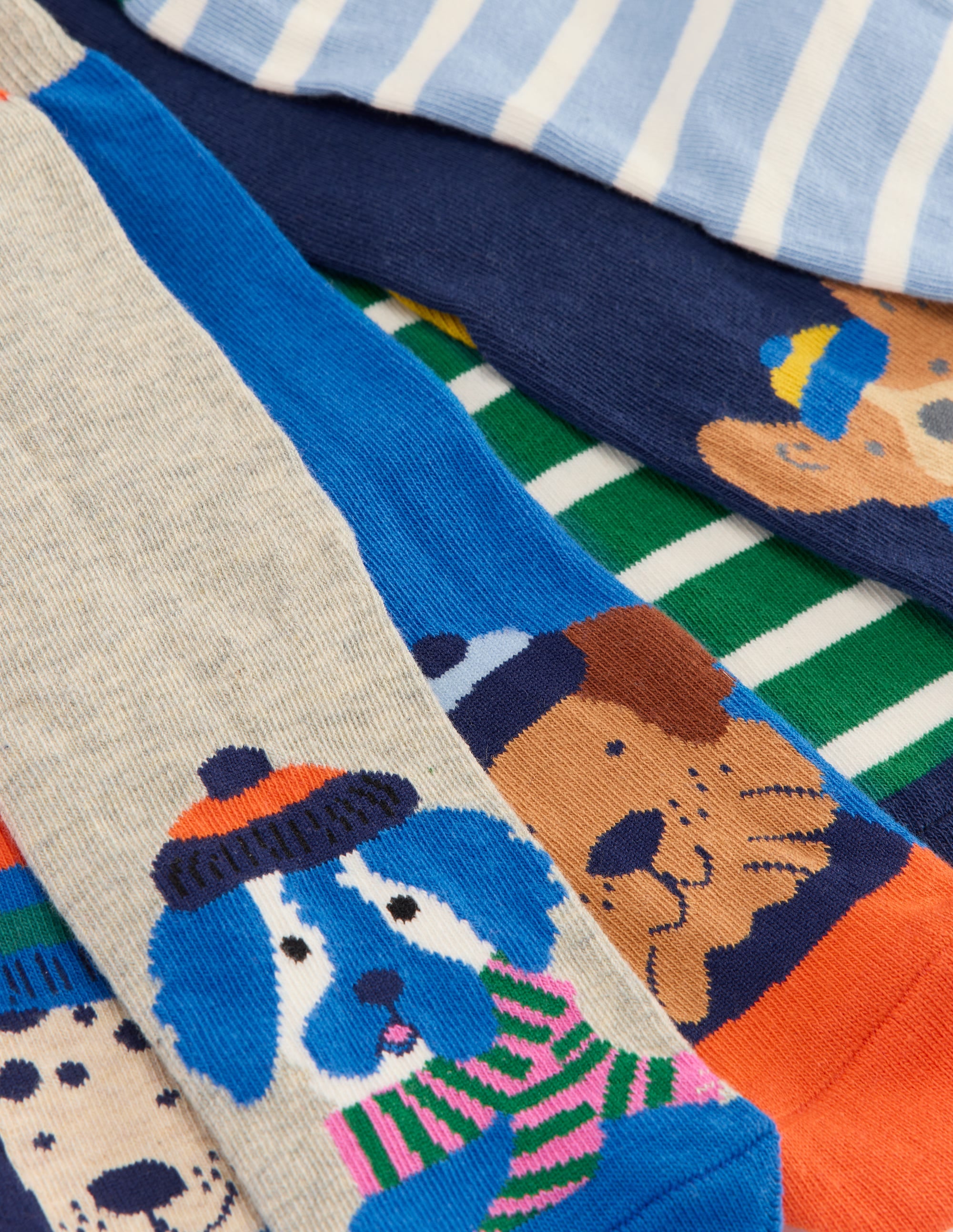 Socks 7 Pack-Dog Stripe - Image 2